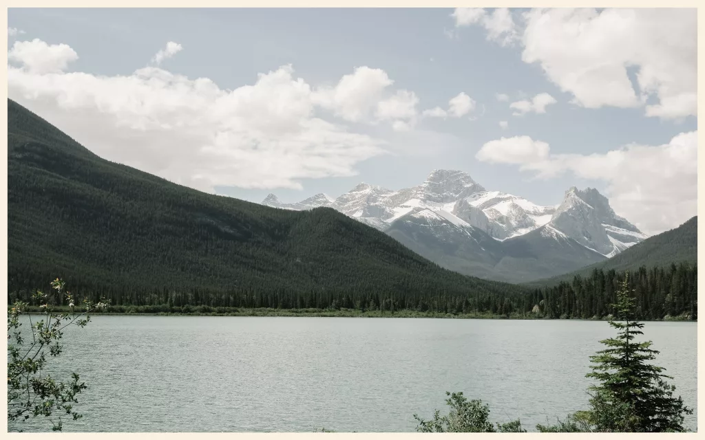 Les premiers paysages de notre aventure Canada en bikepacking